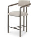 Cassidy 37.4 inch Brown Counter Stool